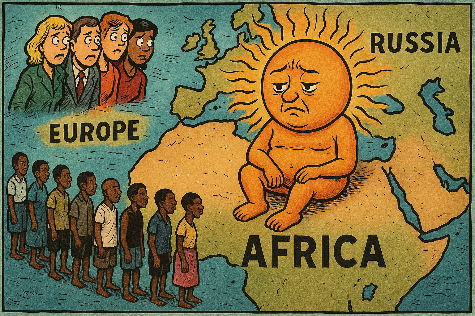 Europe's Climate Urgency: Driven by Green Ideals or Fear of an African Refugees?