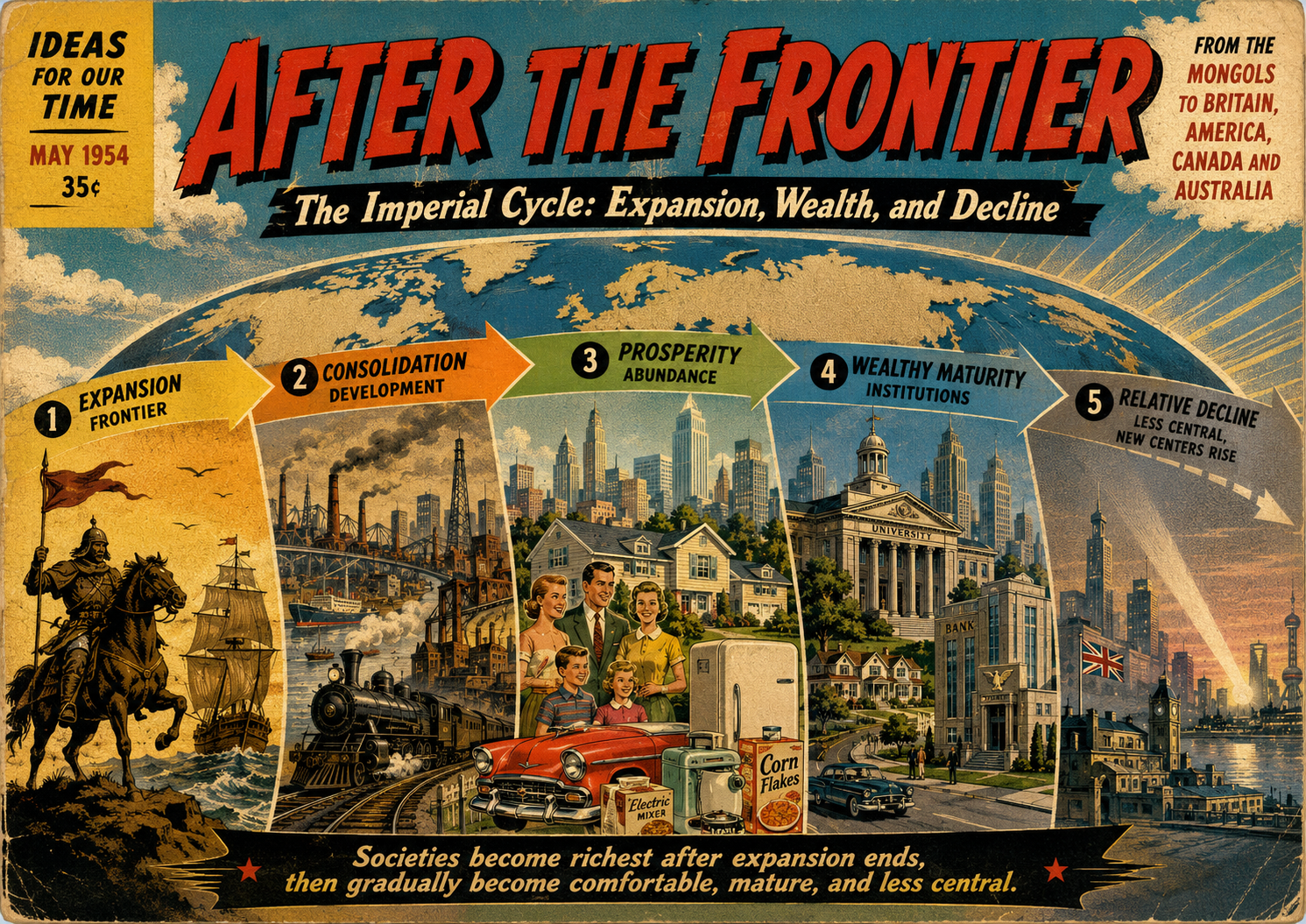 After the Frontier: Territorial Expansion, Prosperity and Decline