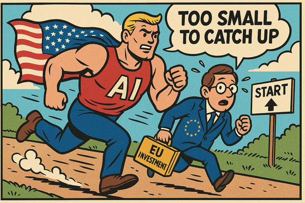 EU AI Investment, Too Small to Catch Up